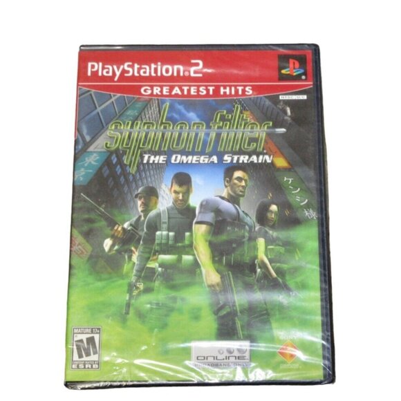 Syphon Filter the Omega Strain (Sony PlayStation 2, PS2) CIB Complete NEW SEALED
